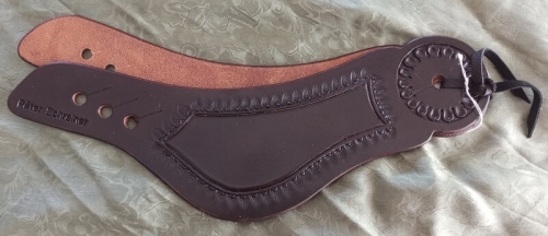 Dove Wings Spurstraps - Handmade